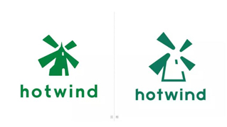 国内零售连锁品牌热风Hotwind启用新logo