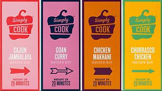 通过B＆B充满活力的新品牌表达，Simply Cook在零售