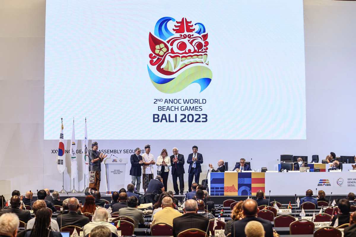 2023年第二届世界沙滩运动会会徽发布